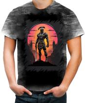 Camiseta Desgaste Gladiador Romano Coliseu 9