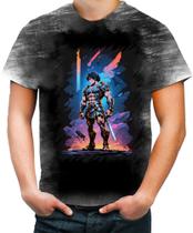 Camiseta Desgaste Gladiador Romano Toon 5 Camiseta Desgaste Gladiador Romano Toon 5