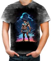 Camiseta Desgaste Gladiador Romano Toon 8 Camiseta Desgaste Gladiador Romano Toon 8