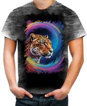 Camiseta Desgaste Leopardo Velocidade Felino Panthera 4