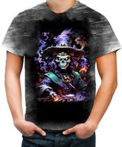 Camiseta Desgaste Mago da Morte Trevas Magia 6