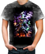 Camiseta Desgaste Mago das Trevas Poder Toon 3 Camiseta Desgaste Mago das Trevas Poder Toon 3