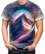 Camiseta Desgaste Montanha Neon Mountain Translucent 3