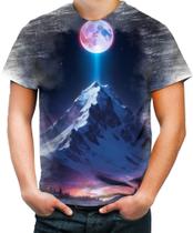 Camiseta Desgaste Montanha Neon Mountain Translucent 8