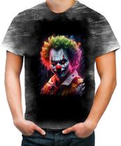 Camiseta Desgaste Palhaço Quebrada Morro Clown Slum 11