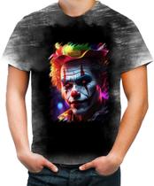 Camiseta Desgaste Palhaço Quebrada Morro Clown Slum 12