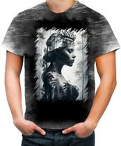Camiseta Desgaste Pesca Rainha da Floresta Nórdica 3 Camiseta Desgaste Pesca Rainha da Floresta Nórdica 3