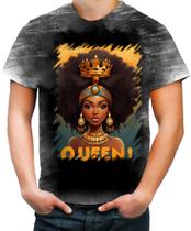 Camiseta Desgaste Rainha Africana Queen Afric 3