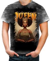 Camiseta Desgaste Rainha Africana Queen Afric 6