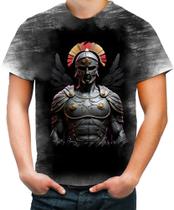 Camiseta Desgaste Soldado Romano Império 21