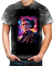 Camiseta Desgaste Stephen Hawking Físico Brilhante Gênio 2