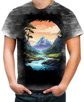Camiseta Desgaste Templo Budista Anime Buda 10 Camiseta Desgaste Templo Budista Anime Buda 10