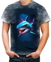 Camiseta Desgaste Tubarão Shark Rei dos Mares 4