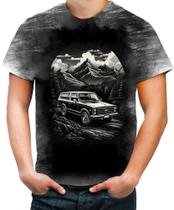 Camiseta Desgaste Viagem na Floresta Retrô 3