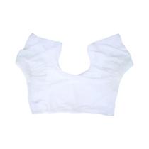 Camiseta Desodorante Feminina Ultrafina Reutilizável Lavável Com Almofada Transparente De Malha Para