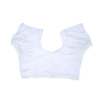 Camiseta Desodorante Feminina Ultrafina Reutilizável Lavável Com Almofada Transparente De Malha Para