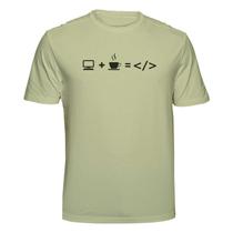 Camiseta Dev Programador Programação Cor:CaquiTamanho:GG