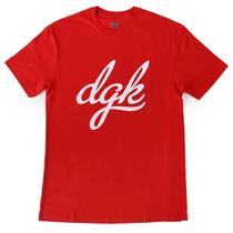 Camiseta DGK Script Tee Vermelho