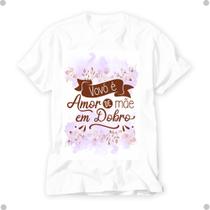 Camiseta Dia Das Avós Vovó Presente Vó Especial Lembrança