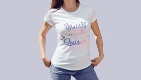 Camiseta Dia das Mulheres Ser Tudo O Que Quiser