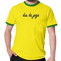 Camiseta dia de jogo copa futebol camisa divertida