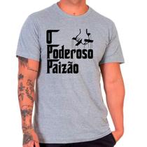 Camiseta dia dos pais papai paizão cinza masculina03