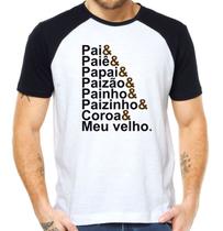 Camiseta dia dos pais tshirt camisa moda top