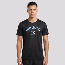 Camiseta Diadora Basic Logo Preta Camiseta Diadora Basic Logo Preta