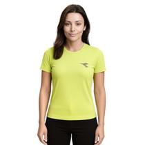 Camiseta Diadora Small Logo Feminina - Verde P