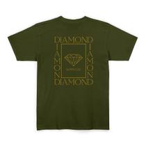 Camiseta Diamond A24DMPA004 Square - Florest