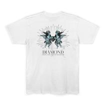 Camiseta Diamond B23DMPA410 Shine Bright Angels - White