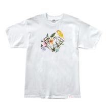 Camiseta Diamond C22DMPA004 Canary Flowers Tee - White