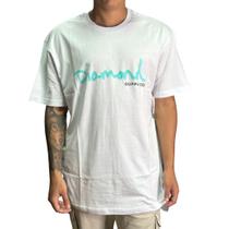 Camiseta Diamond Og Script Tee - Branca Camiseta Diamond Og Script Tee - Branca