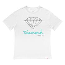 Camiseta Diamond OG Sign Tee Oversize Masculina Branco - Diamond Supply CO.