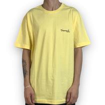 Camiseta Diamond Pack Mini Og Script Tee Amarelo Camiseta Diamond Pack Mini Og Script Tee Amarelo
