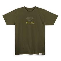 Camiseta Diamond Small Brilliant Logo Tee - Military Green