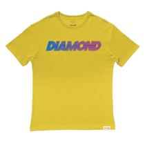 Camiseta Diamond Speed Tee Masculina Amarelo Camiseta Diamond Speed Tee Masculina Amarelo