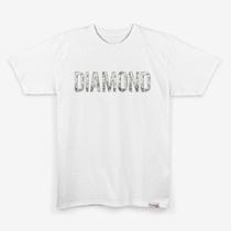 Camiseta Diamond Supply Bold Diamond Tee - White