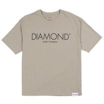 Camiseta Diamond Supply Caqui