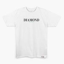 Camiseta diamond supply elegant tee white original com nota fiscal