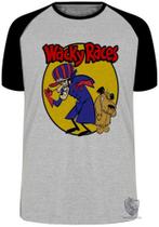 Camiseta Dick Vigarista Mutley amarelo Blusa Plus Size extra grande adulto ou infantil