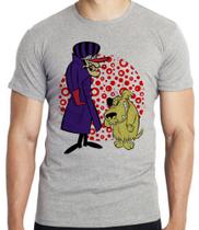 Camiseta Dick Vigarista Mutley Blusa criança infantil juvenil adulto camisa tamanhos