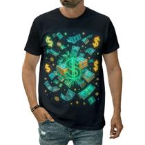 Camiseta Dinheiro Empreender Crescer Riqueza Vitória