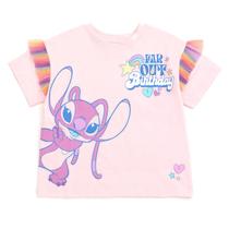 Camiseta Disney Lilo & Stitch Angel Birthday para meninas de 6 anos