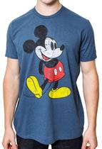 Camiseta Disney Mickey Mouse Classic Distressed Standing