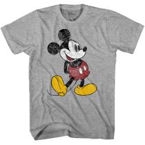 Camiseta Disney Mickey Mouse Classic Distressed Standing