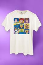 Camiseta Disney Toy Story 5 Personagens Quadros