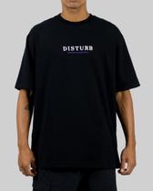 Camiseta Disturb Future Logo - Black