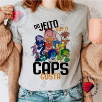 Camiseta Divertidamente do jeito que o CAPS Gosta