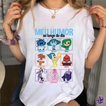 Camiseta Divertidamente Humor ao longo do Dia Camiseta Divertidamente Humor ao longo do Dia